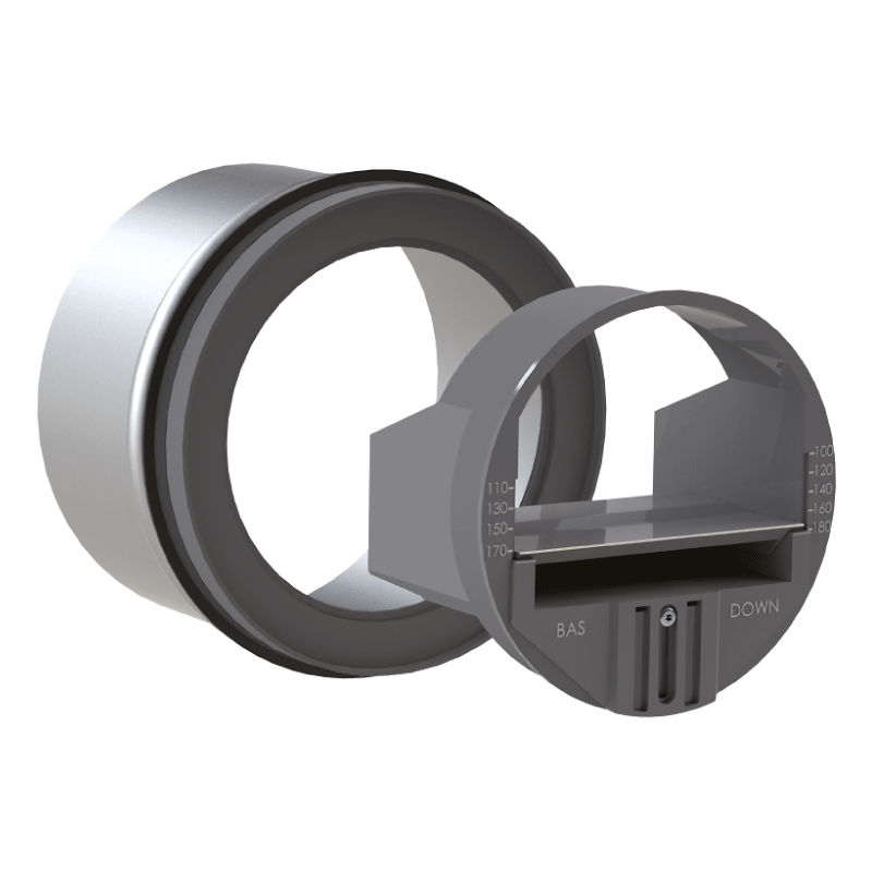 regulator przepływu powietrza w systemie wentylacji