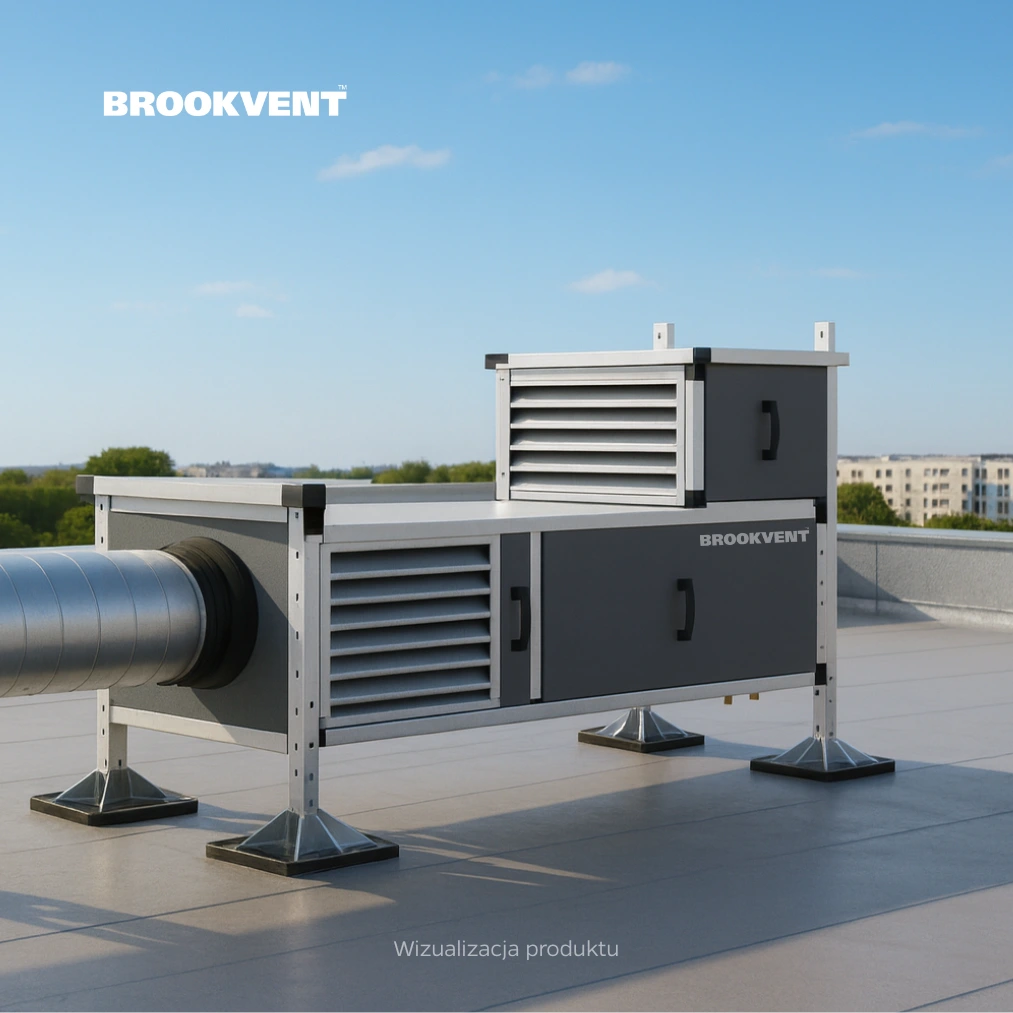 Wentylator z odzyskiem ciepła BHR S (1500 m3)